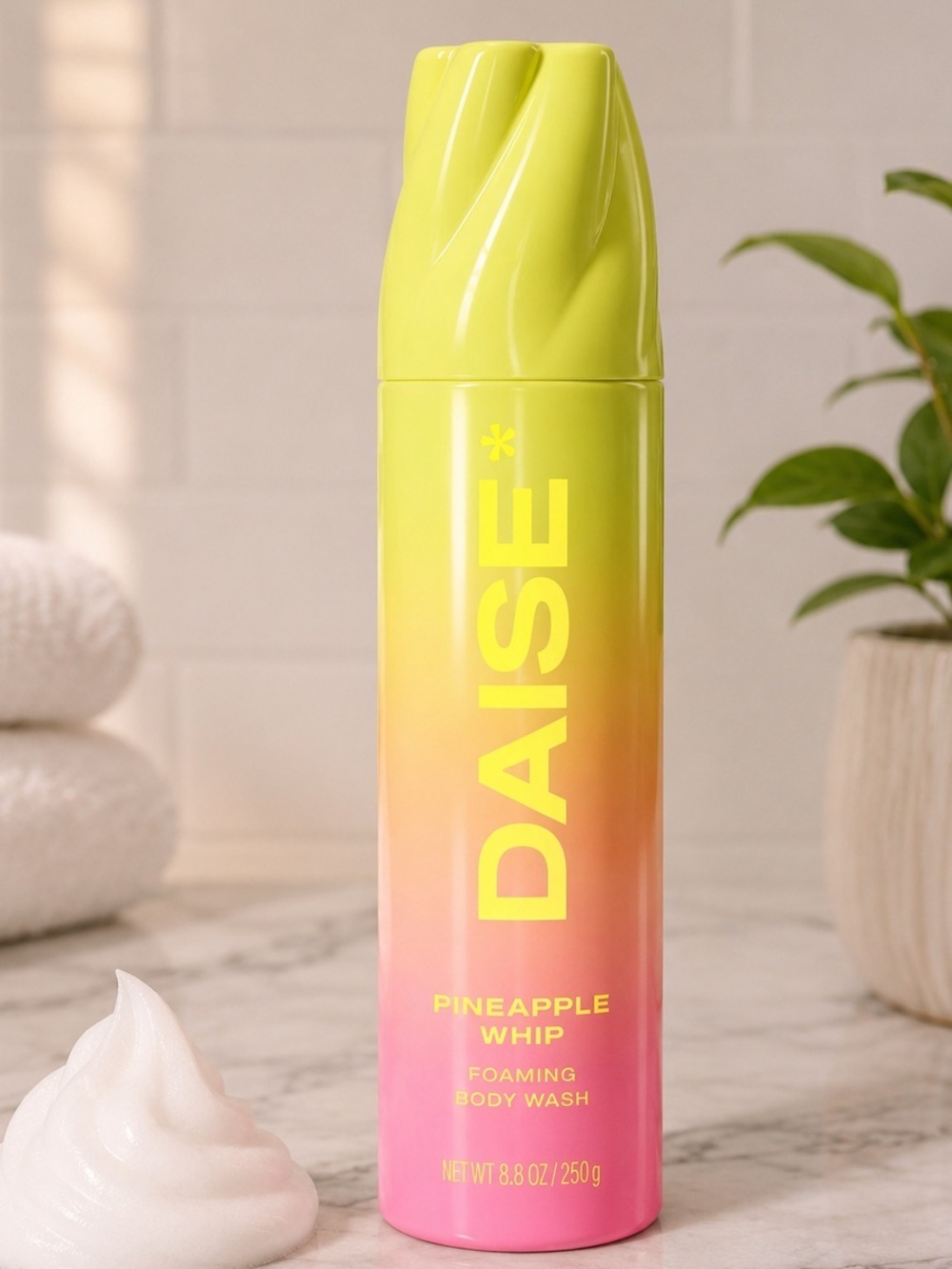 Pineapple Whip Foaming Body Wash Yellow Pink - OS